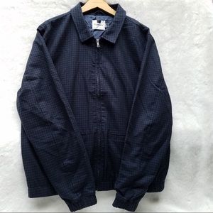 NEW Topman Check Harrington Jacket XXL Dar…